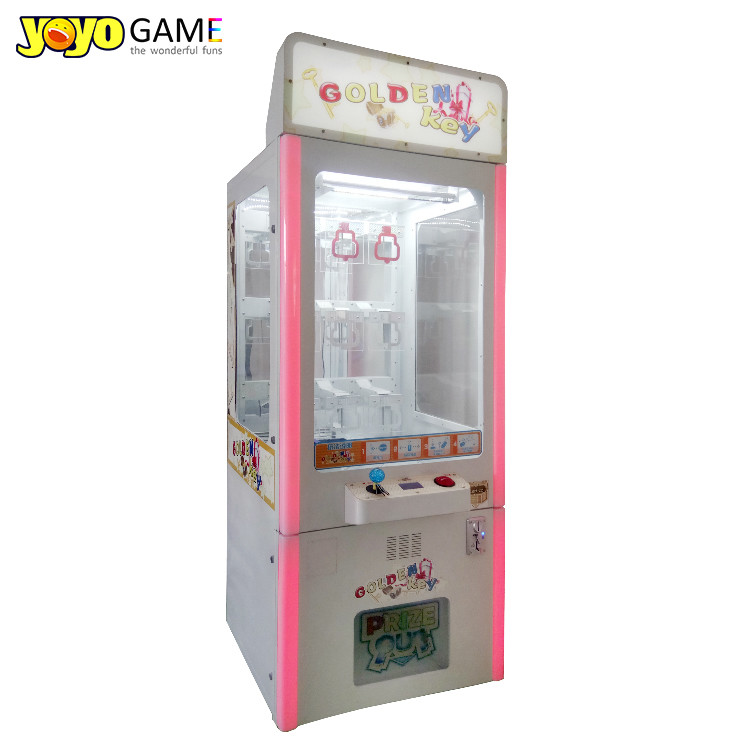 Mini Key Master Prize Vending Machine Newest Design Push Win Gift Game Machine 9 Hole