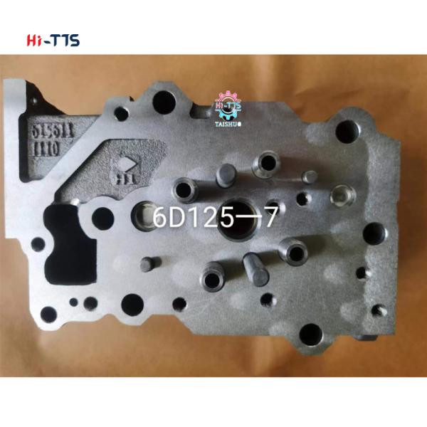 6156-11-1100 6156-11-1101 6156-11-1102 Cylinder Head For 6D125 PC400-7 6D125-7