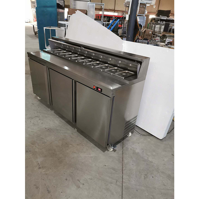 Salad Display 300W Commercial Fridge Freezer