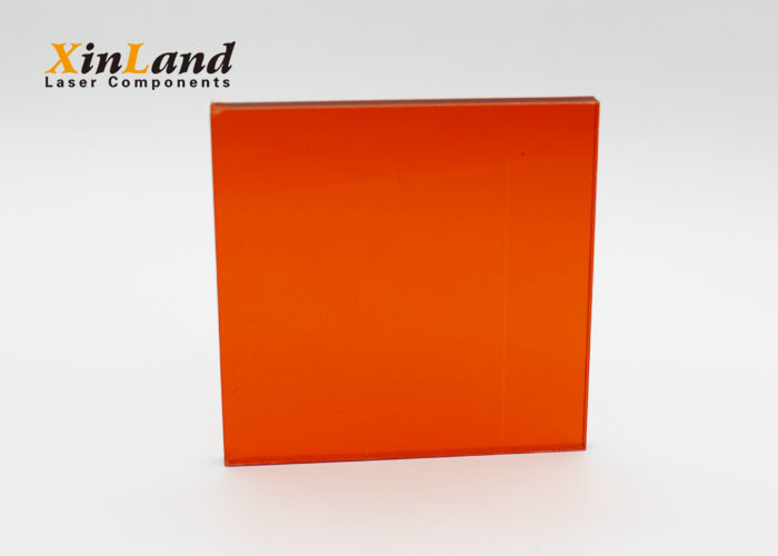 Orange PMMA Laser Protection Sheet Proection Wavelength 190-540nm And 800-1100nm
