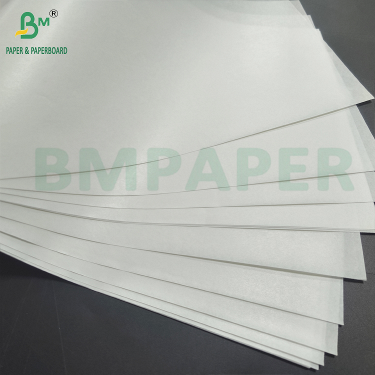 White and Brown Deli Sandwich Wrap 45gsm Grease Proof Food Wrapping Paper