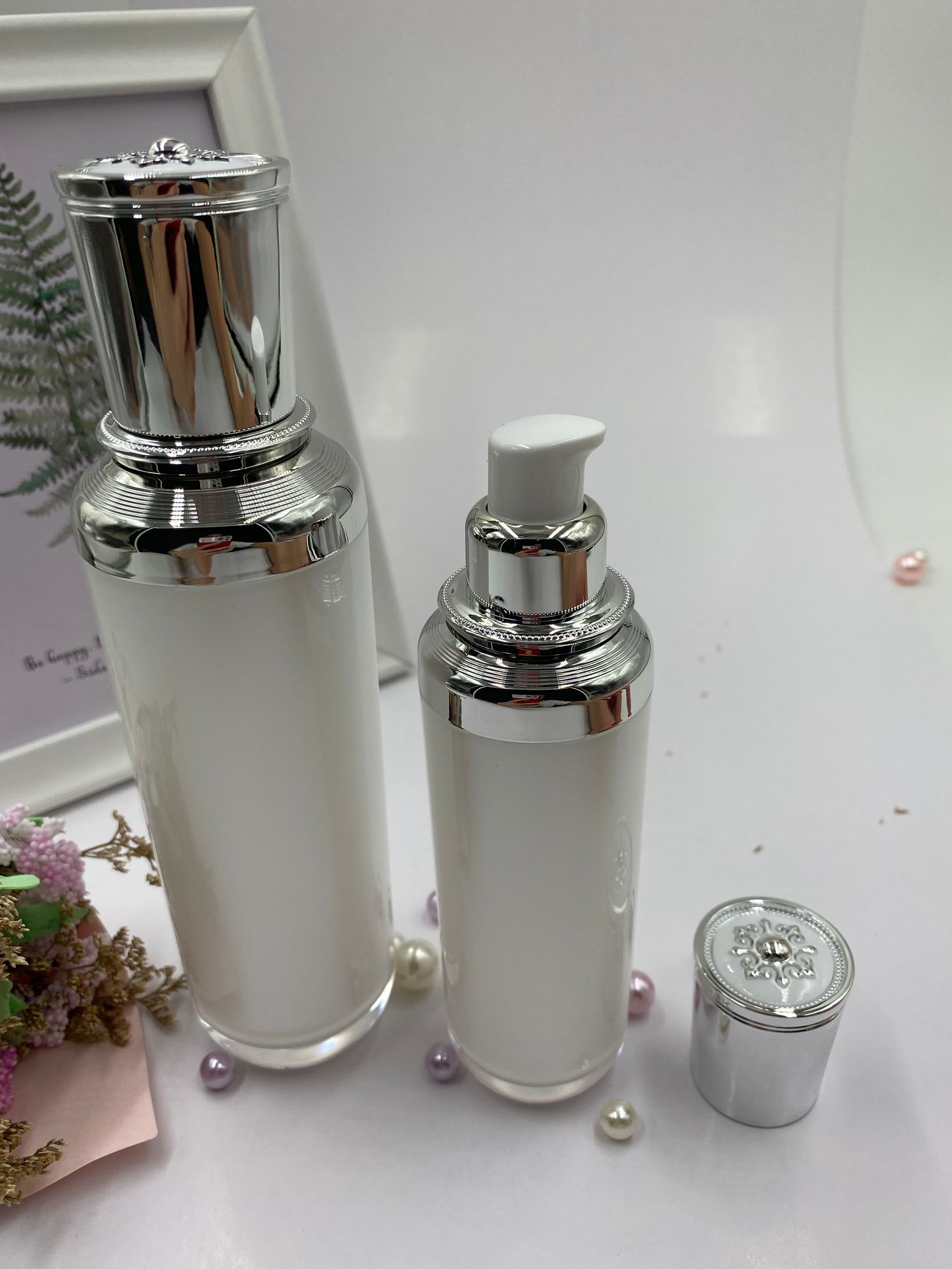50ml Bottle Cosmetic Skincare Packaging Lotion Oil Perfume Empty Bottle