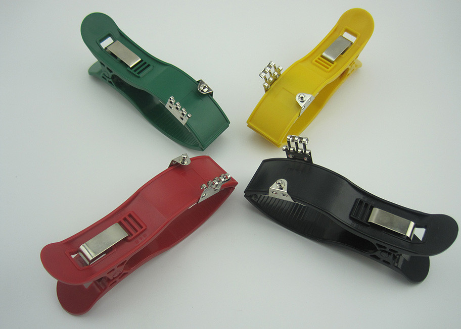 EKG Limb Clamp Metal Wireless ECG Electrodes For Banana / Din 4.0 Plug