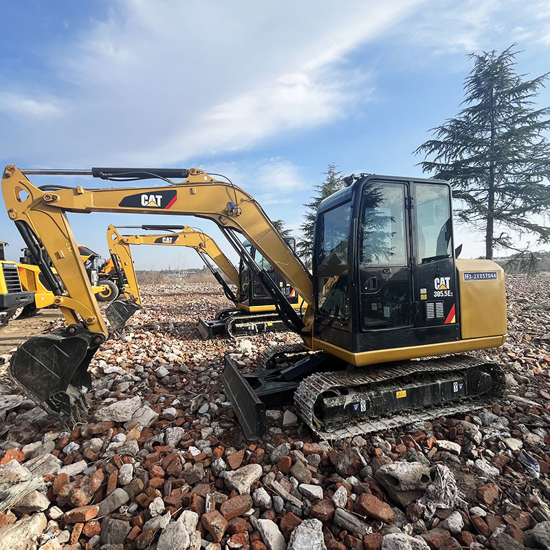 Mini Used CAT Excavators 305.5E2 Hydraulic Crawler 5Ton
