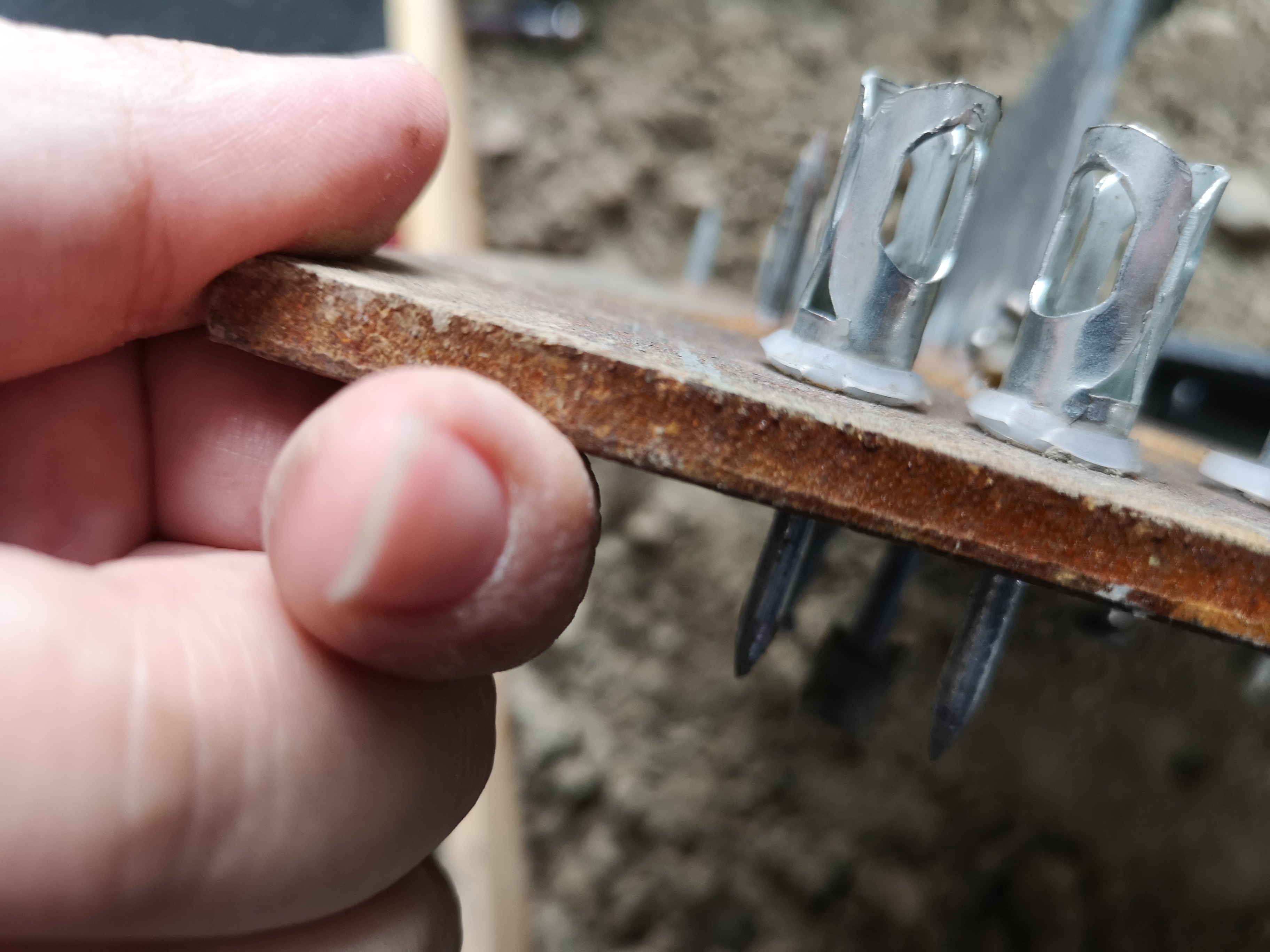 POWER ACTUATED FASTENERS SHOOTING NAILS CONCRETE NAILS WITH WASHER