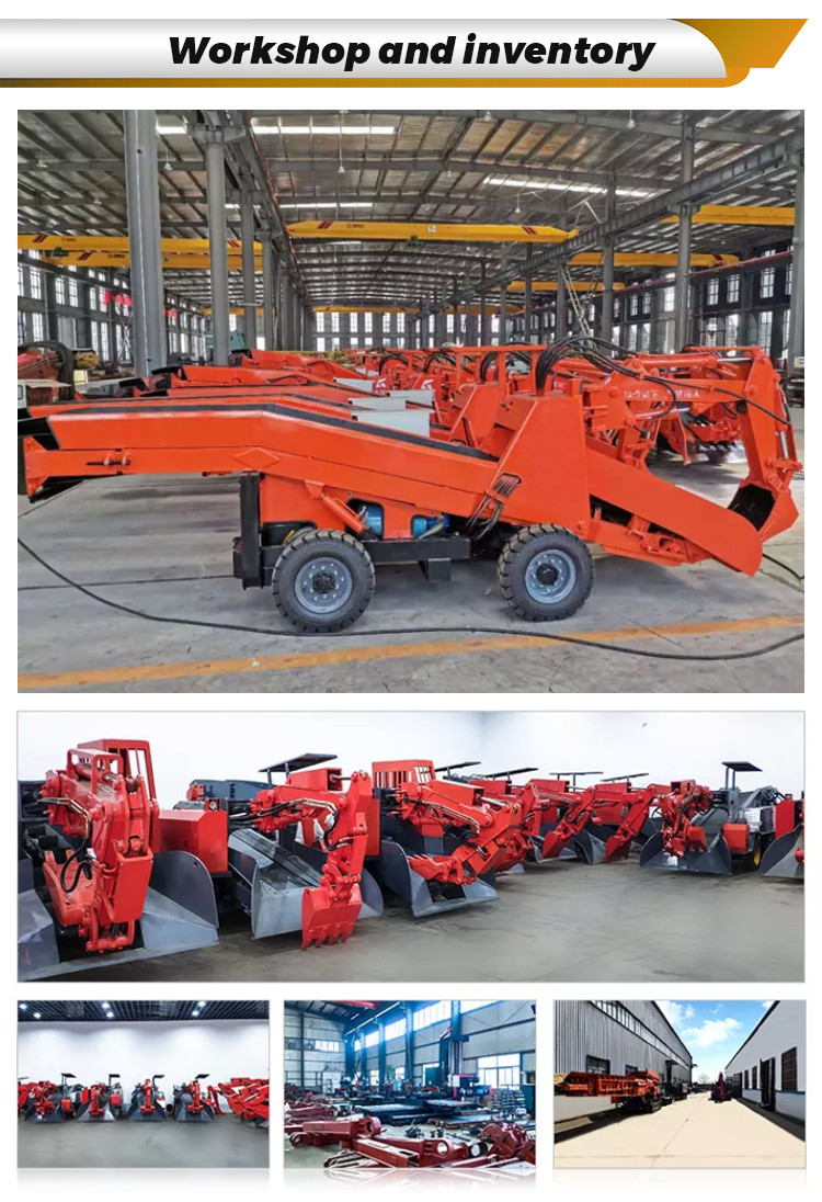 Hydraulic Coal Mine Crawler Mucking Loader Tunnel Mucking Machine