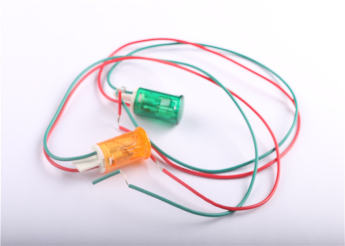 High Performance Small Indicator Lights 12v 24v 220v Green Lamp With Two Wires Red
