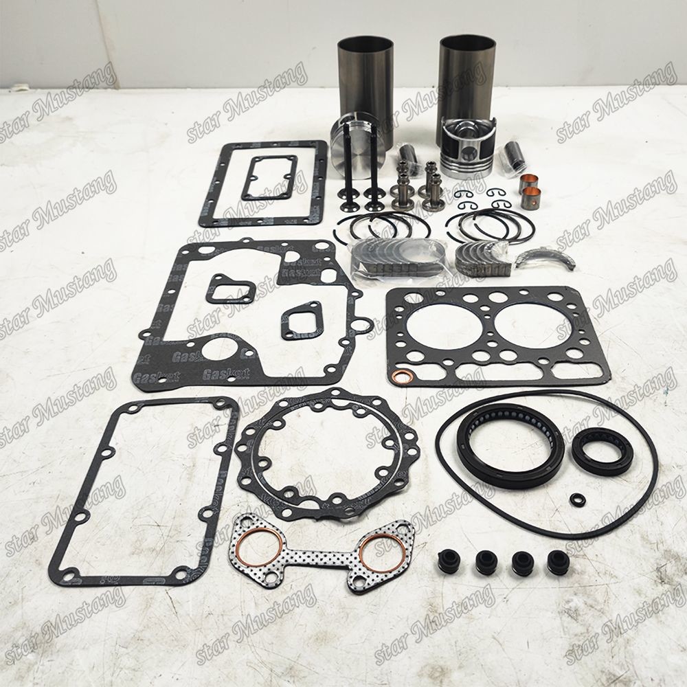 Z500 Overhaul Rebuild Kit Cylinder Liner Piston With Pin Kit Valve Seat Valve Guide Gasket Kit For Kubota Engine