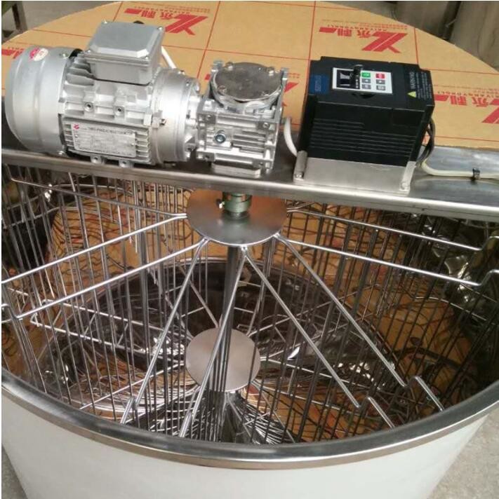 Stainless Steel 8 Frames Electrical Honey Extractor With Speed Control For Beekeepers