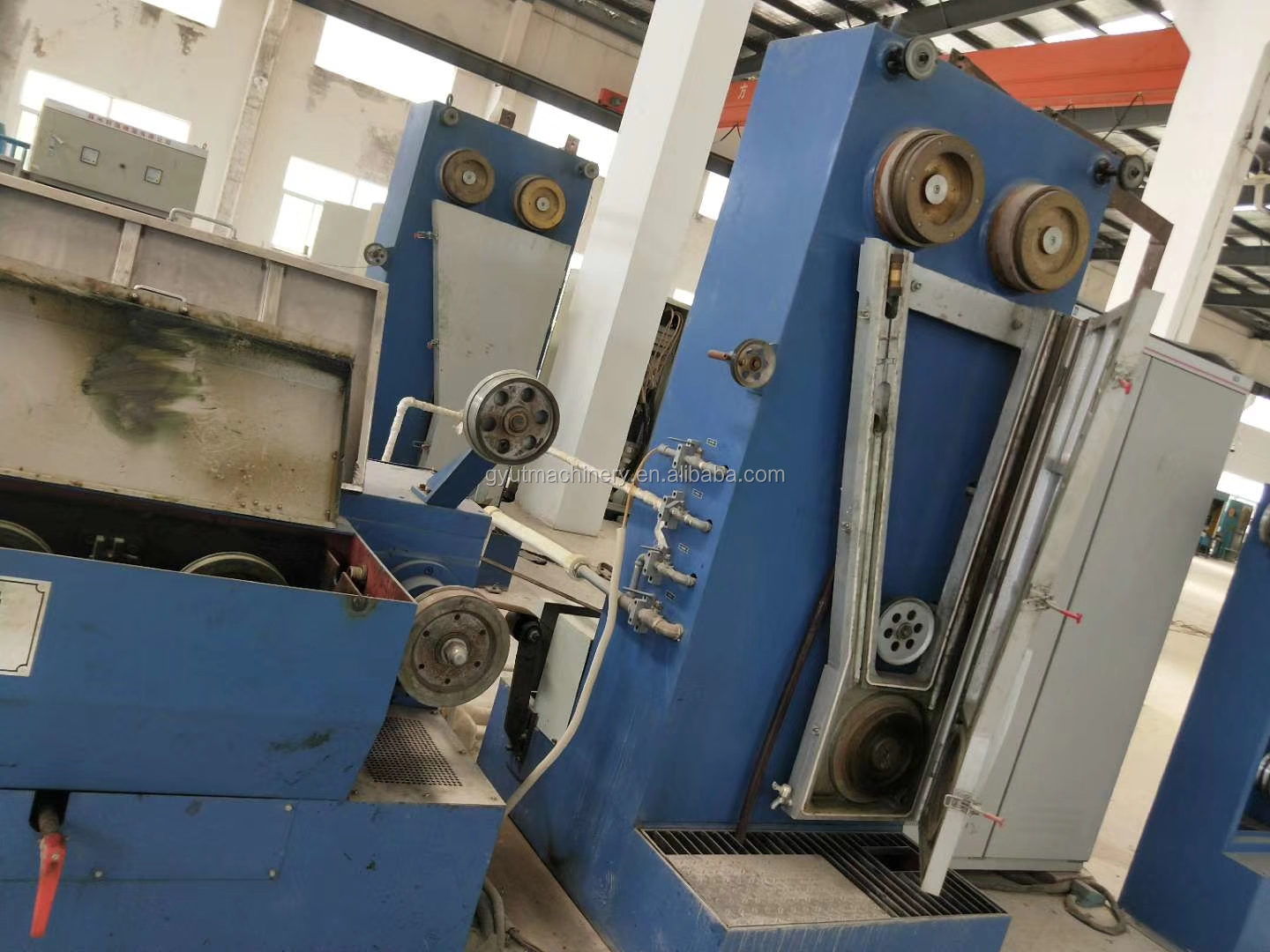 Low Carbon Steel Wire Drawing Machine with Tungsten Carbide Coating and 7.5kw Motor
