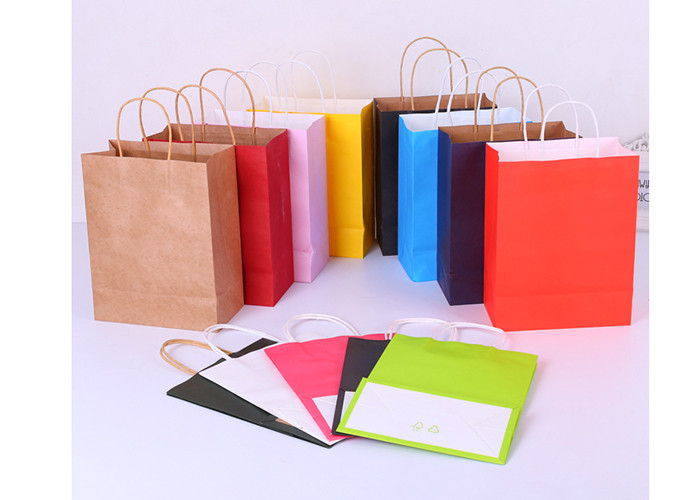 Custom gift bag baking pastry bread bag square bottom takeaway packaging paper bag custom
