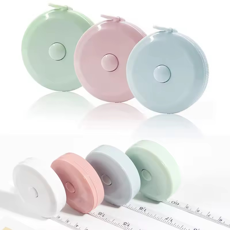 Wintape Fashion 60-Inch 1.5 Meter Soft Retractable Tape Body Tailor Sewing Craft Cloth Dieting Measuring Tape