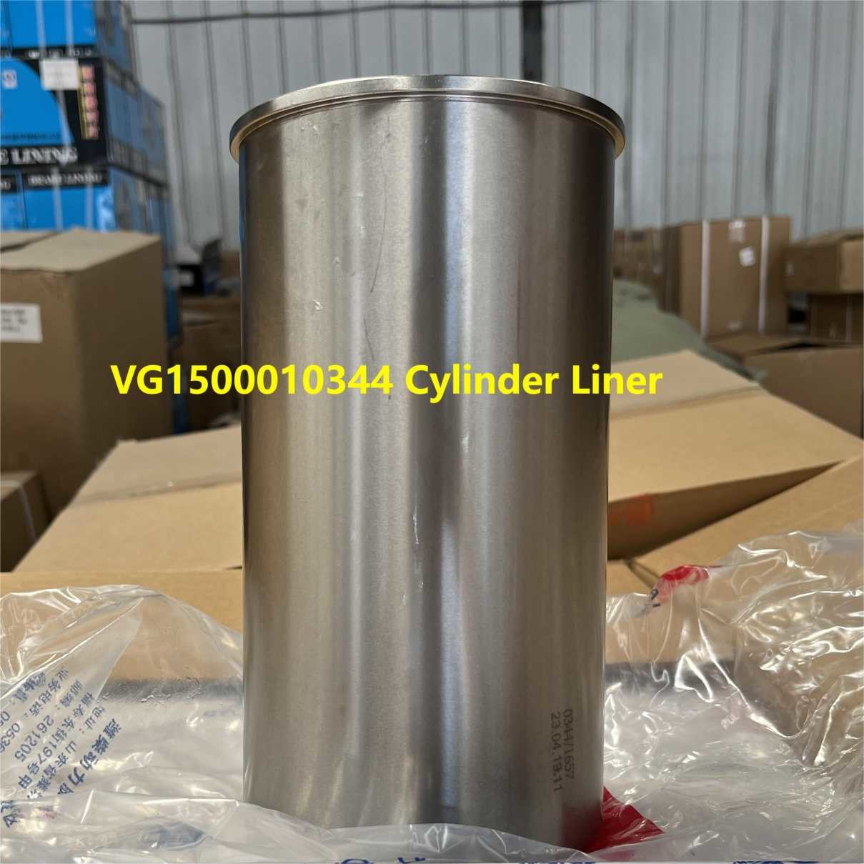VG1500010344 Cylinder Liner Sleeve WEICHAI Diesel Engine Parts WD615
