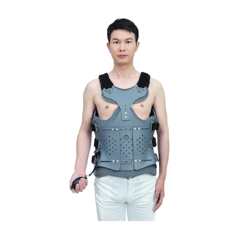 composite cloth, air bag Adjustable Inflatable Thoracolumbar Orthosis Thoracic Full Back Spine Brace Thoracolumbar Sacra