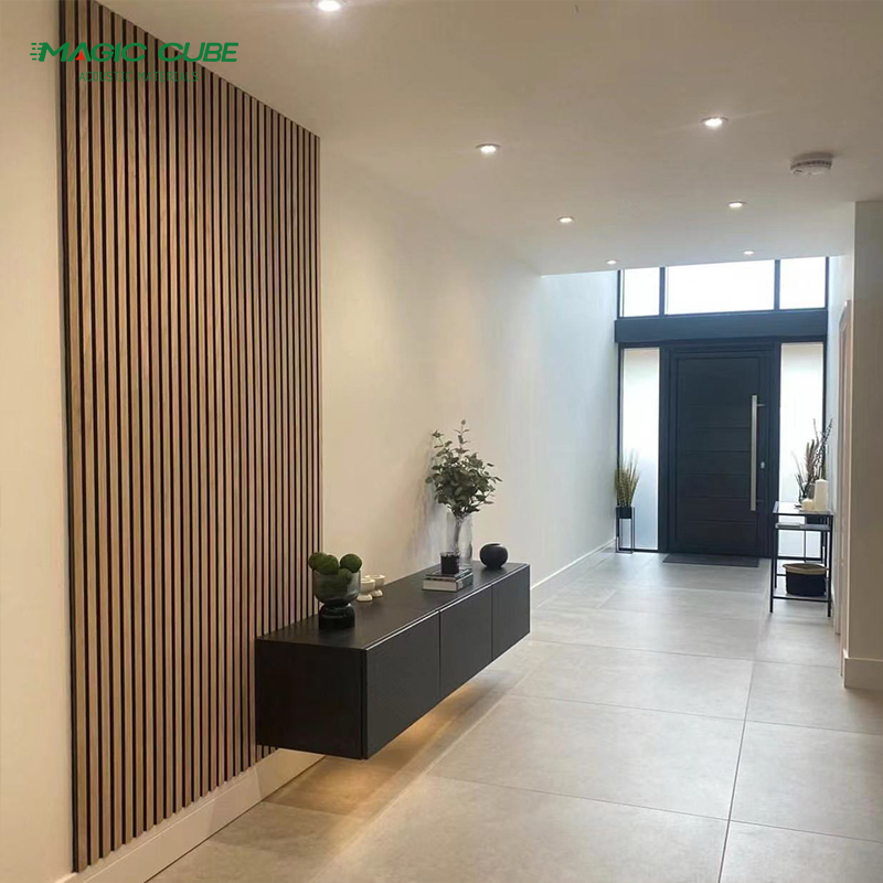Interior Acoustical Decoration Durable and Eco-Friendly akupanel acoustic panel wooden