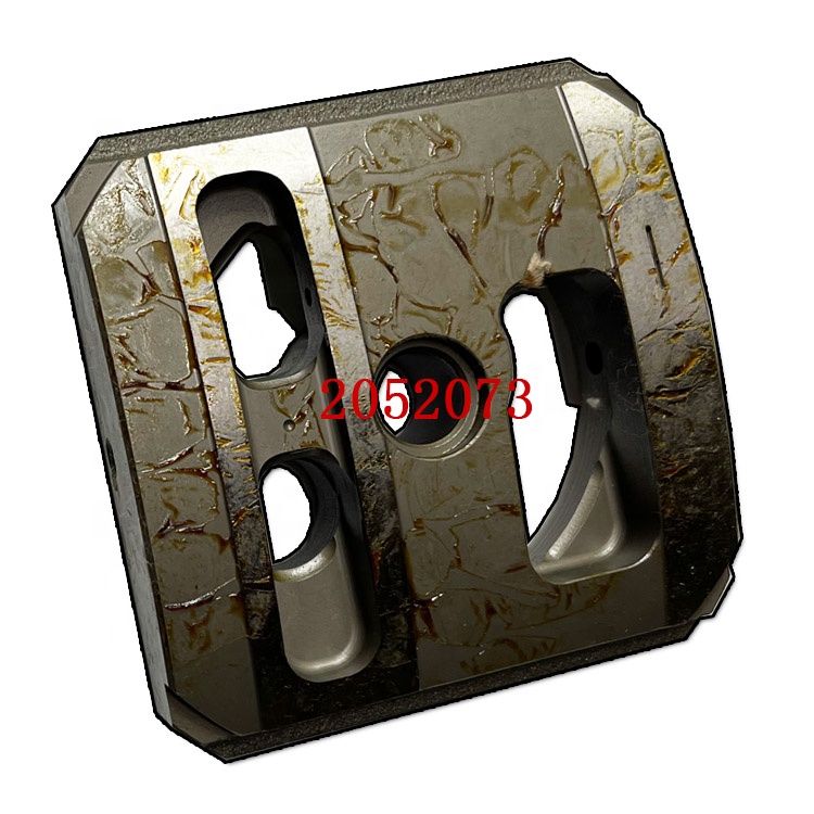 100% ZX200-3 Excavator Valve Plate HPV118 2052073 Construction Machinery Parts