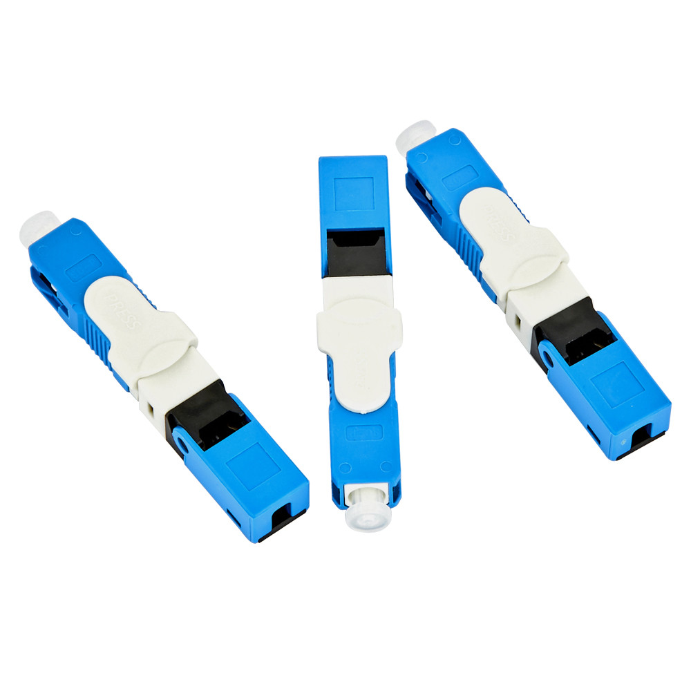 SC UPC Fiber Optic Fast Connector, Quick Assembly Fast Connect