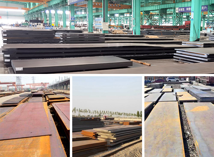ASTM A36 Q195 Q235 Q345b S235jr SGCC 3mm 10mm Thick Hot Cold Rolled Black Painted Galvanized Full Hard Mild Carbon Steel Plate A36 A52 #45 Carbon Steel Sheet