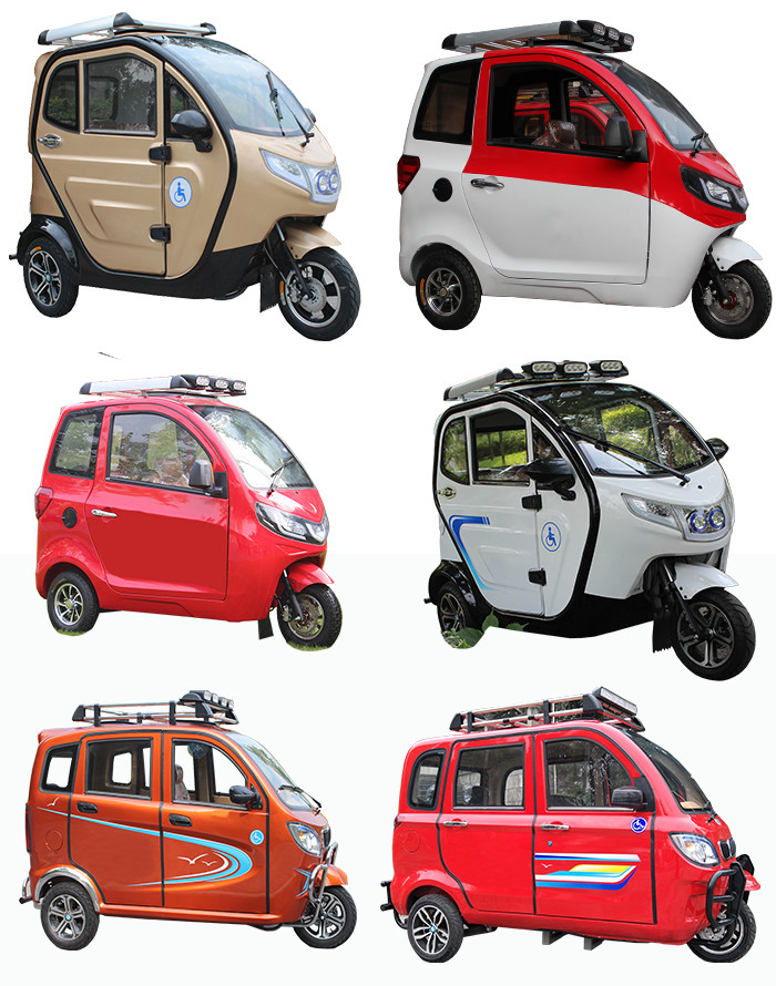 200CC Petro 3 Wheel Motorized Tricycle 5 Seater Passenger Auto Rickshaw