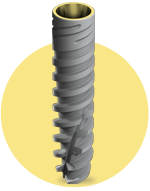 Adin Closefit reg Dental Implant Internal Premill Blank Abutment 14mm Engaging with Ti 6AI-4V ELI Material from Germany