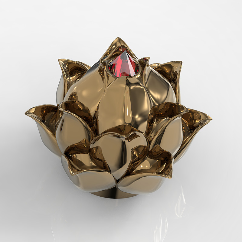 Customized Elegant Zamak Perfume Cap With Mirror Finish Showcasing Luxury