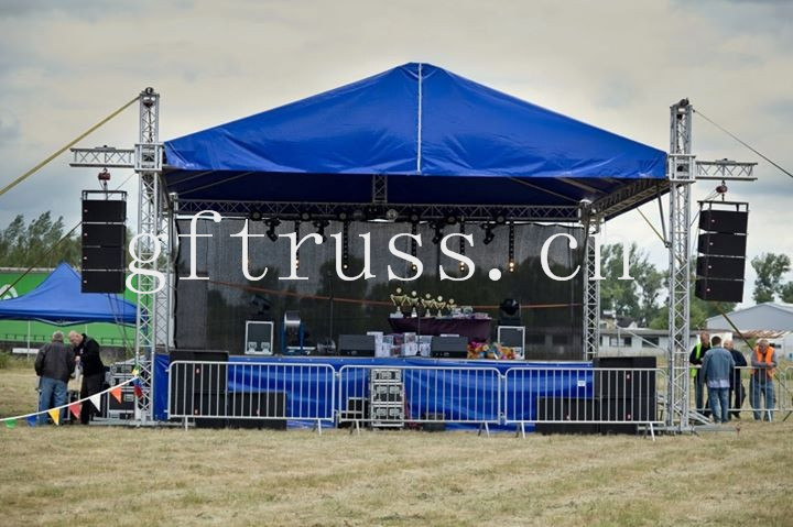 lightweight Aluminum Roof Truss System Lighting Dj Event Equipment