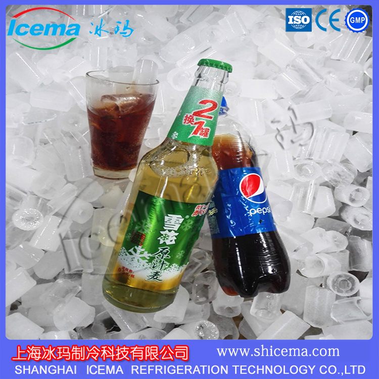 8 Tons/24H Commercial Tube Ice Machine Automatic 380V