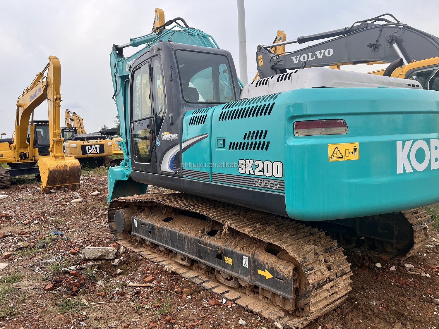 Original Engine Used Kobelcosk200 Second Hand Kobelco 200 Excavator