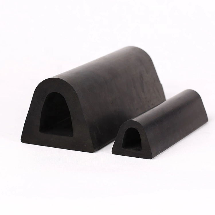 EPDM Marine Bumper Fenders for Boat and Dock Eco-Friendly D Type Fender Eco-Friendly