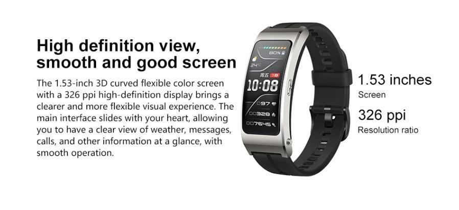 Huawei Smart Band B7 Headset 2-in-1 Sports Band Blood