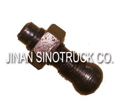 SINOTRUK HOWO PARTS:VALVE SETTING SCREW