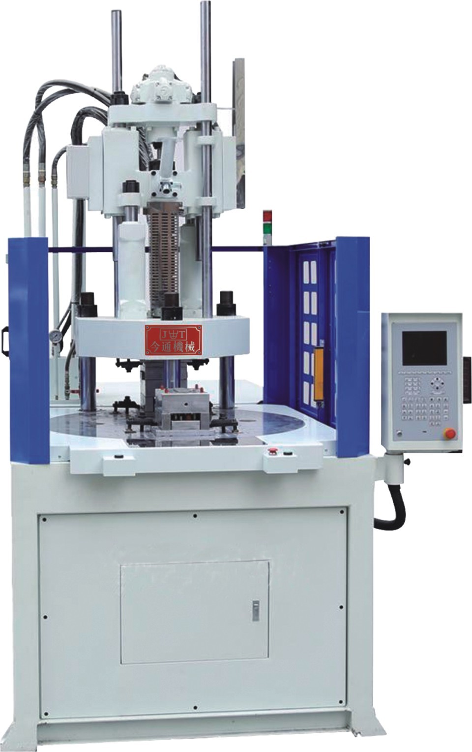 Plastic Toothbrush Injection Molding Machine Vertical JTT-550 2V3R With 180MM Opening Stroke