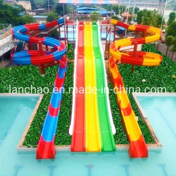 Customized Water Park Slide Equipment Holiday World Water Slides