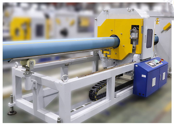 Automatic Plastic HDPE PE Water Cable Pipes Extruder Extrusion Making Machine