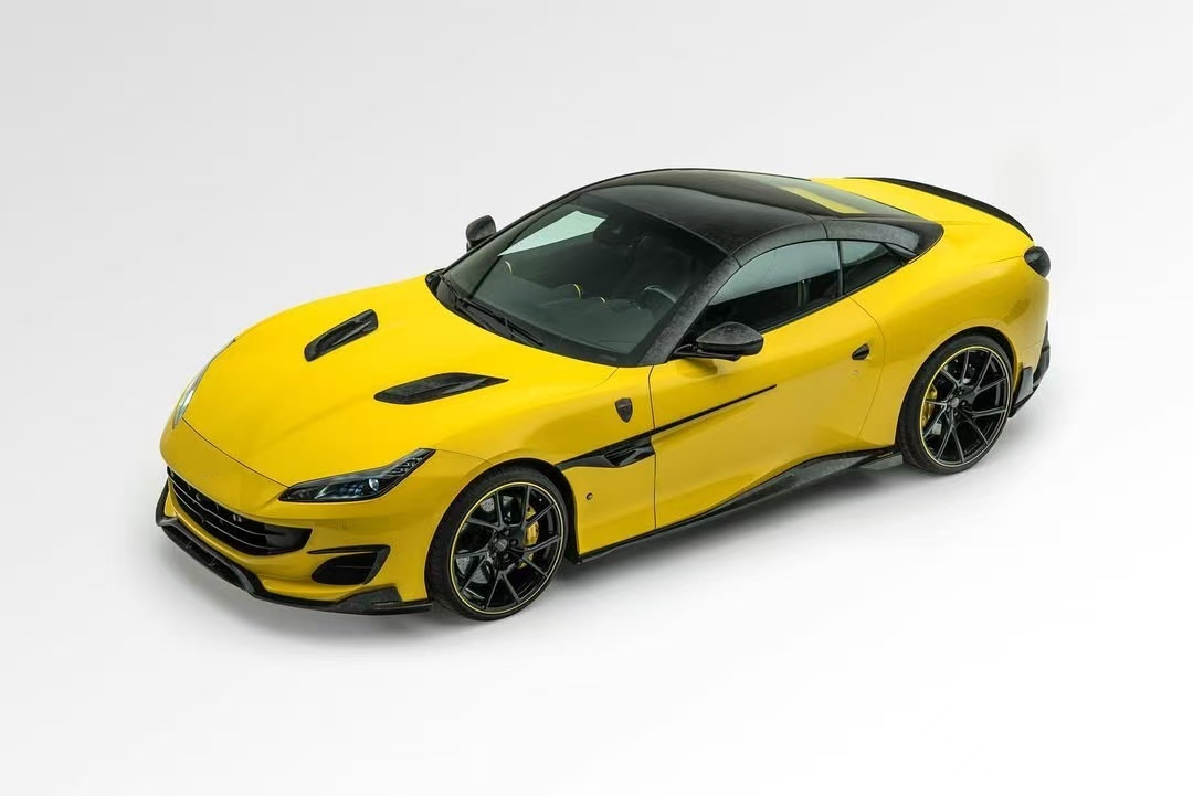 Portofino Retrofit Carbon Body Kit MSY Style Front Lip Carbon Fiber Diffuser Spoiler Side