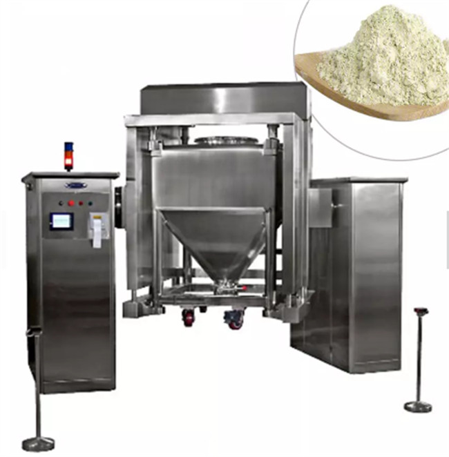 500 Lb Bin Replaceable Post Bin Blender Provides Mixing Blending Mixing Speed 3 R/min