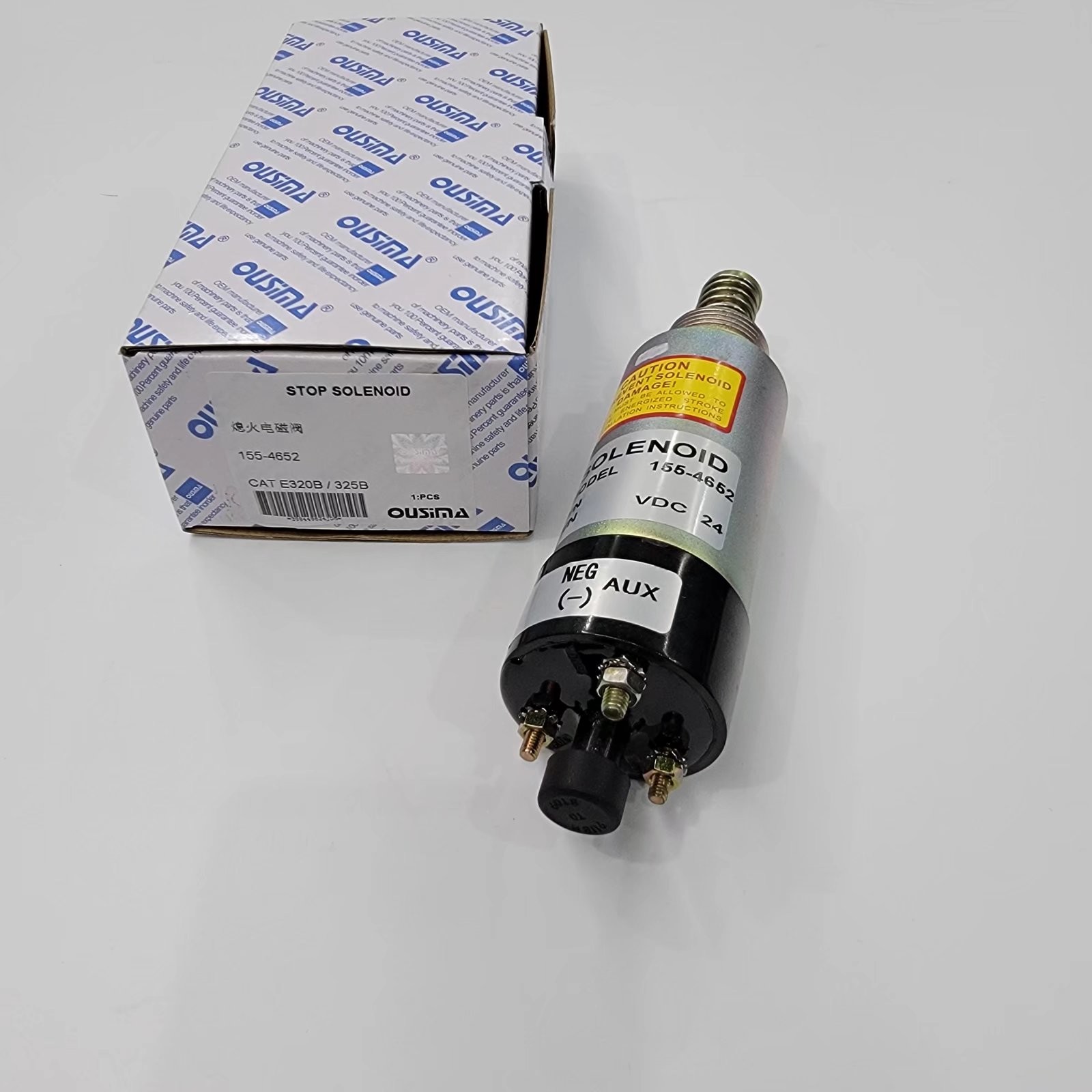 155-4652 Solenoid Valve 24vdc , Diesel Engine Stop Solenoid For E320B E325B