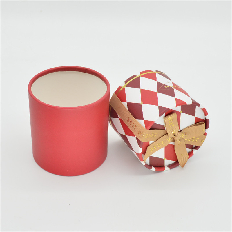 CMYK Flower Arrangements Box , 157G 2mm Rose Bouquet Box Tube