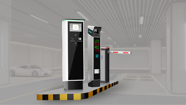LPR Parking Controller with 0.9s High Speed Barrier Gate and 5mp LPR Camera