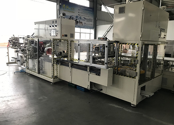 1000ppm Automatic Sanitary Pad Packing Machine With Multiprotection