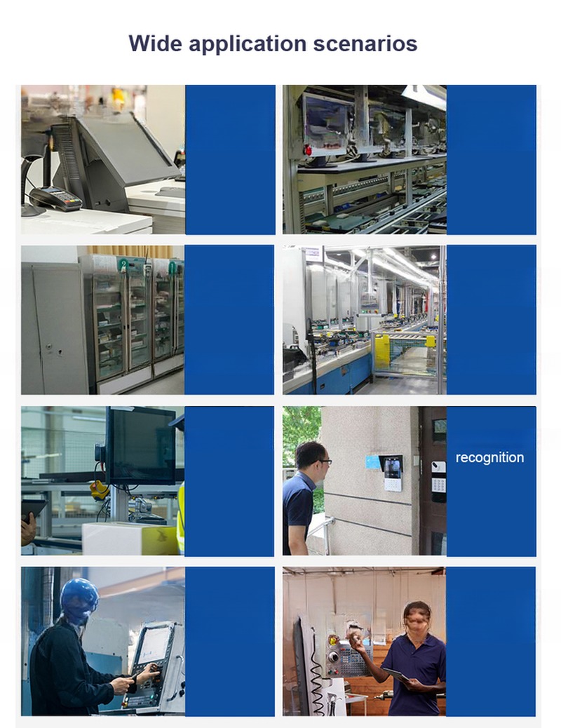 18.5 Inch Android Industrial Panel Mount PC HMI With 4G Network For Automation Kiosk