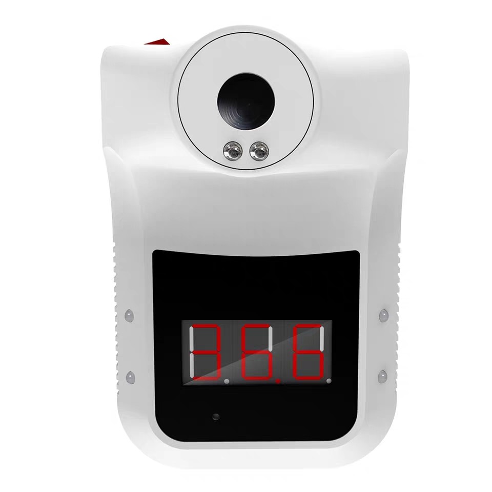 FCC 0.5s IR 24VDC Wall Hanging Forehead Termometer
