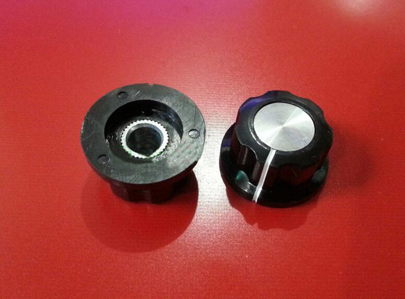 Guitar AMP Volume Knob Volume knob potentiometer knob (D)17 17(H)mm for ALPS16 ALPS27 peduncular shaft