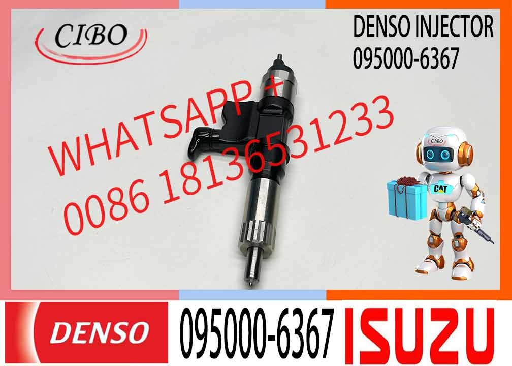 Diesel Engine Common Rail Fuel Injector 095000-6366 095000-6367 8-97609788-7 For ISU-ZU