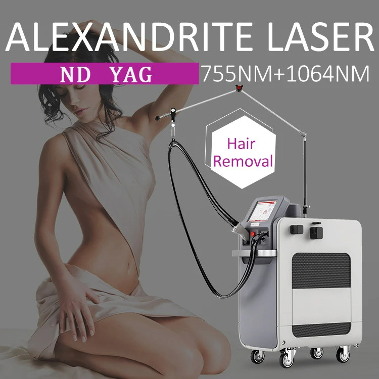 Painless 1064nm Nd Yag Laser Long Pulse For Hair Removal And Skin Rejuvenation