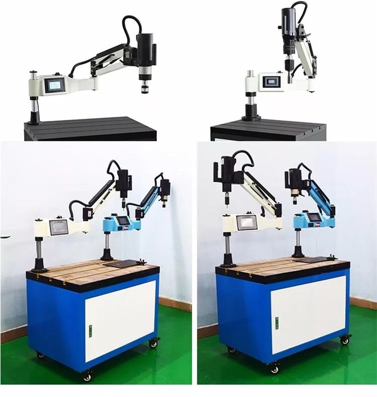 Acrylic / Steel 600 W Air Tapping Machine , Articulated Roscamat Tapping Arm