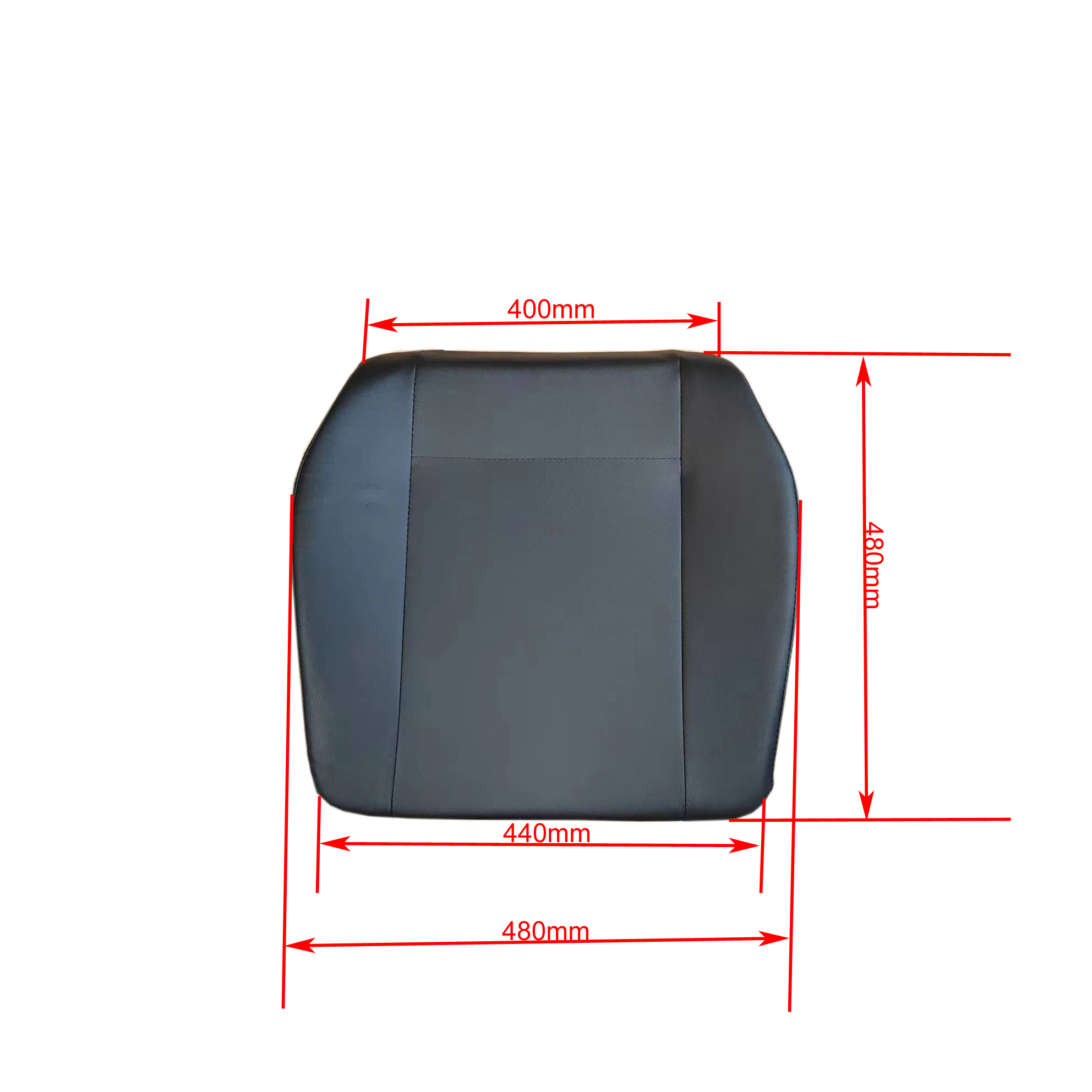 Railway Metro Driver Seat Cushion For Truck Drivers Black Customized