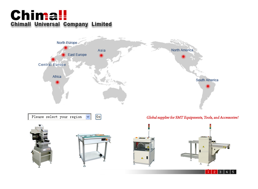 High Accuracy SMT Assembly Machine Chimall Semiautomatic Solder Paste Printer