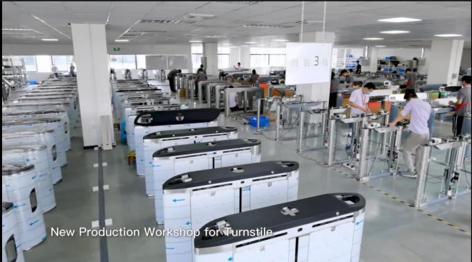 DC24V 30w 550mm Passage Semi Automatic 3 Arm Turnstile 2