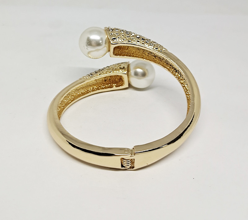 Crystal Bracelet Bangle for Women Gold Silver Color Wedding Bracelets & Bangles Jewelry Gift